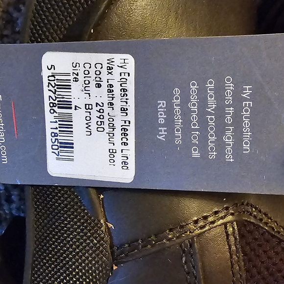 HY insulated paddock boots - Picture 4 of 9